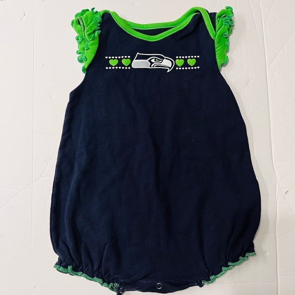 NFL Seattle Seahawks Bodysuit Girls Size 24 Months